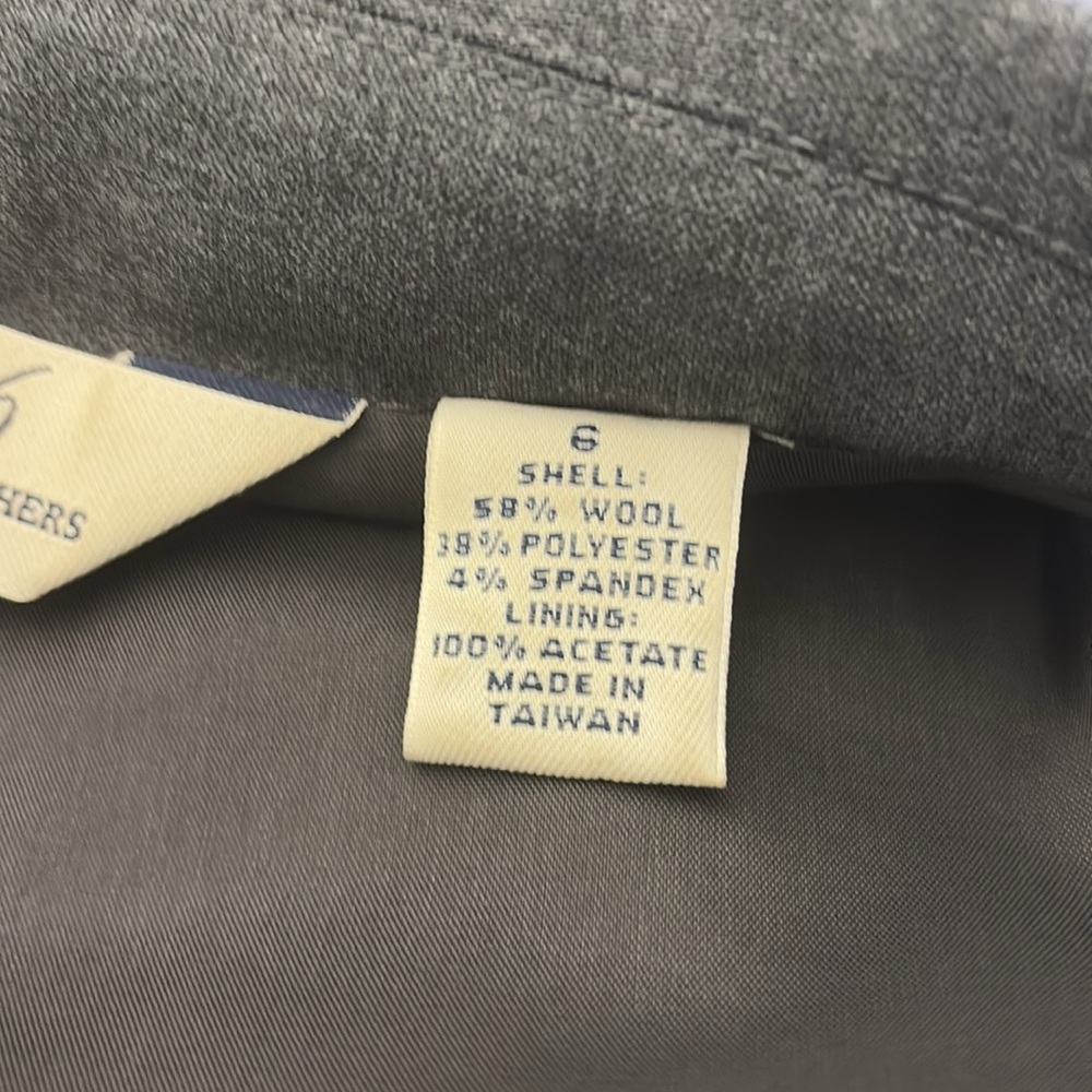 346 Brooks Brothers StretchTailored‎ Wool Blend Women Blazer Size 6 - Picture 9 of 12